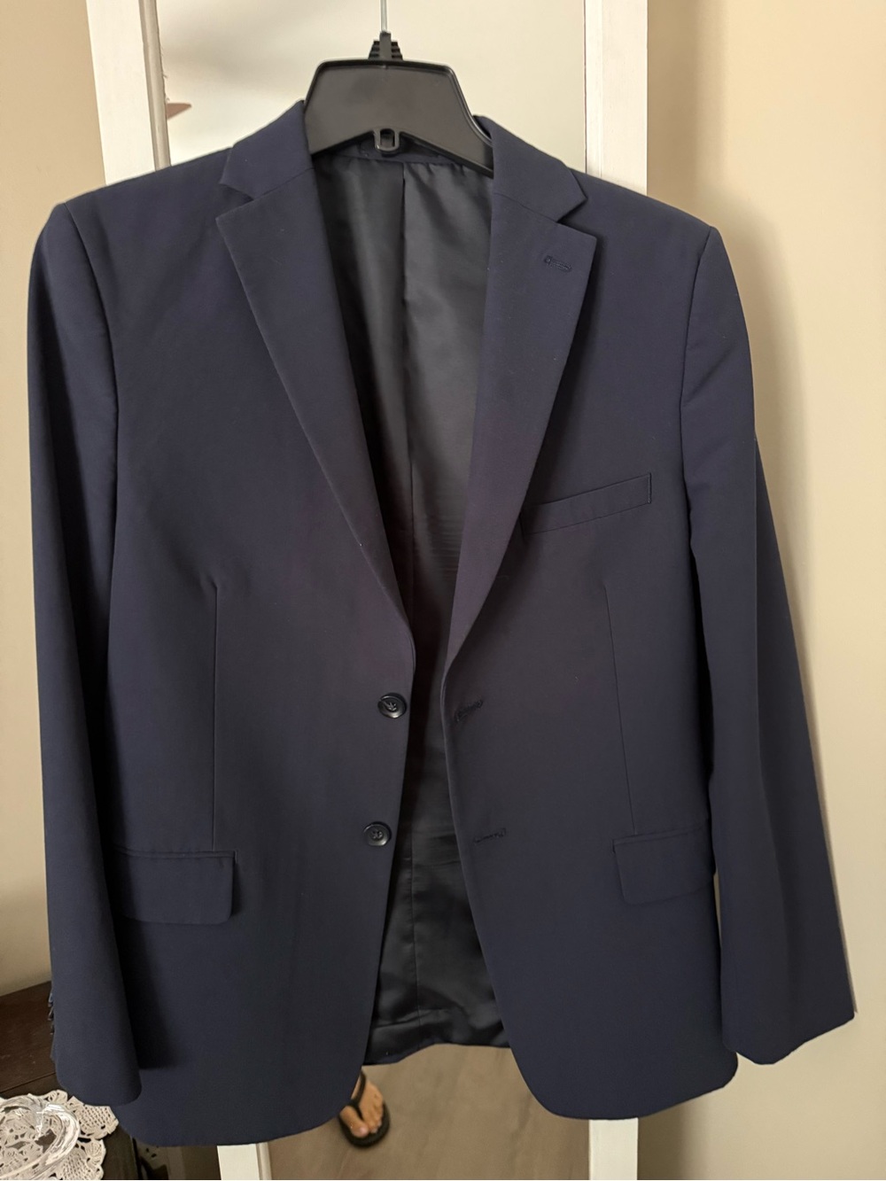 Kenneth Cole Navy Two-Button Sport Coat